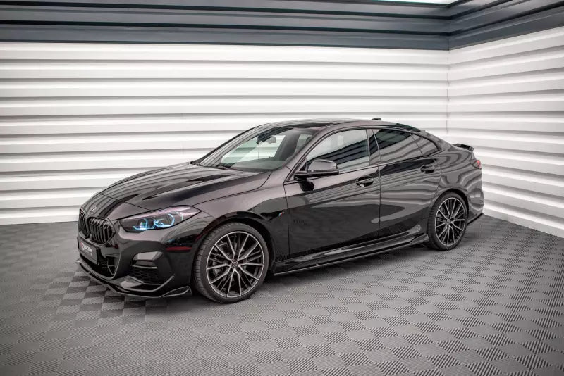 Maxton Design Seitenschweller (Paar) V.2 für BMW 2 Gran Coupe M-Paket F44 Hochglanz schwarz – Ansicht 2