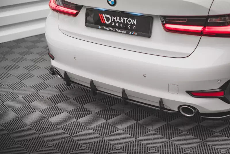 Maxton Design Street Pro Heckdiffusor für BMW 3er G20 / G21 Schwarz – Ansicht 1