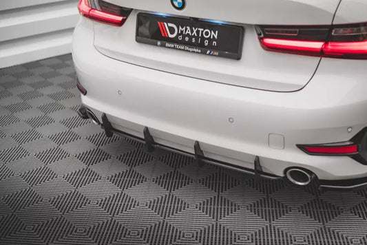 Maxton Design Street Pro Heckdiffusor für BMW 3er G20 / G21 Schwarz – Ansicht 1