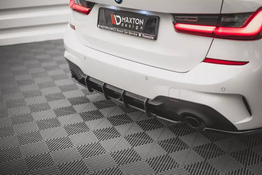 Maxton Design Street Pro Heckdiffusor für BMW 3er M-Paket G20 / G21 Schwarz – Ansicht 1
