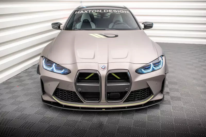 Maxton Design Street Pro Frontlippe für BMW M3 G80 / M4 G82 schwarz – Ansicht 2