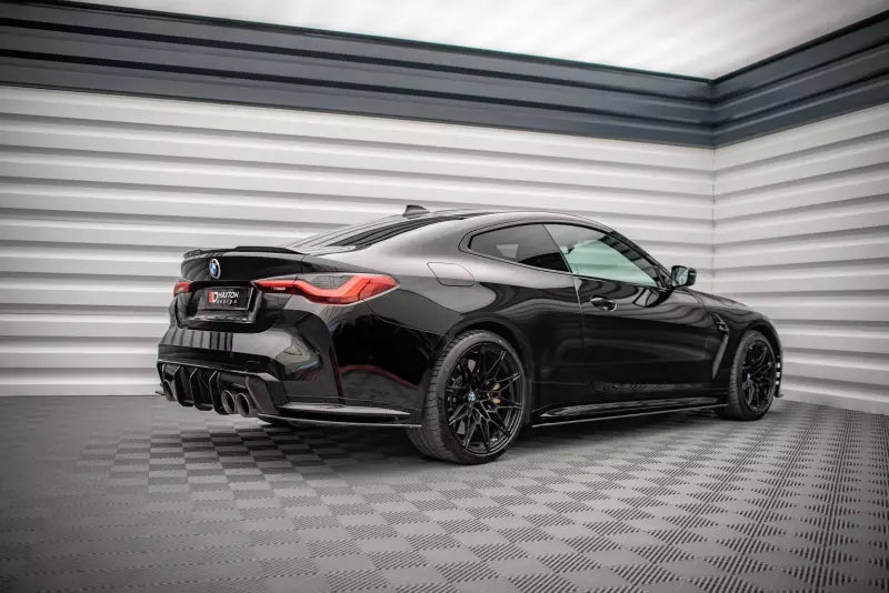 Maxton Design Street Pro Diffusor Flaps für BMW M4 G82 matt schwarz – Ansicht 2