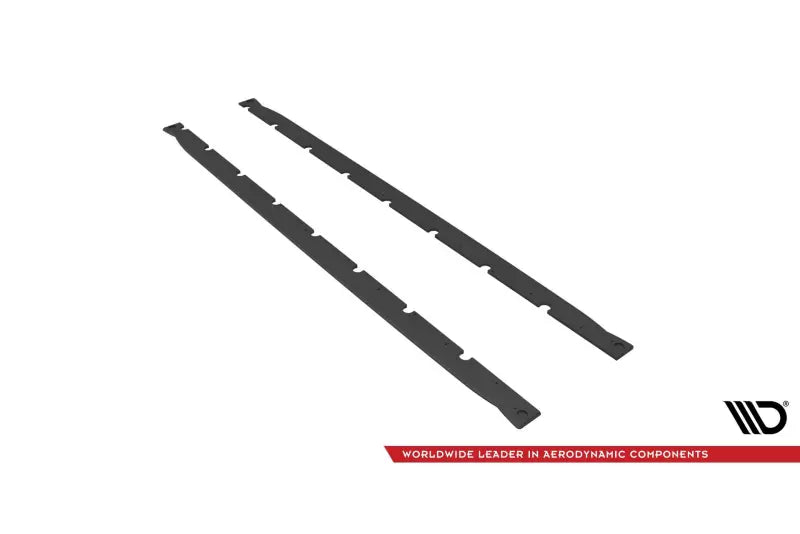 Maxton Design Street Pro Seitenschweller (Paar) für BMW M4 G82 matt schwarz – Ansicht 4