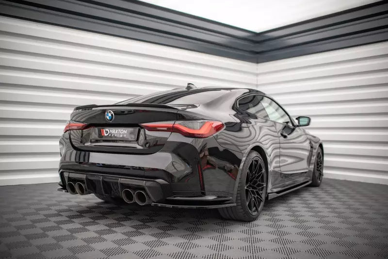 Maxton Design Diffusor Flaps für BMW M4 G82 Hochglanz schwarz – Ansicht 1