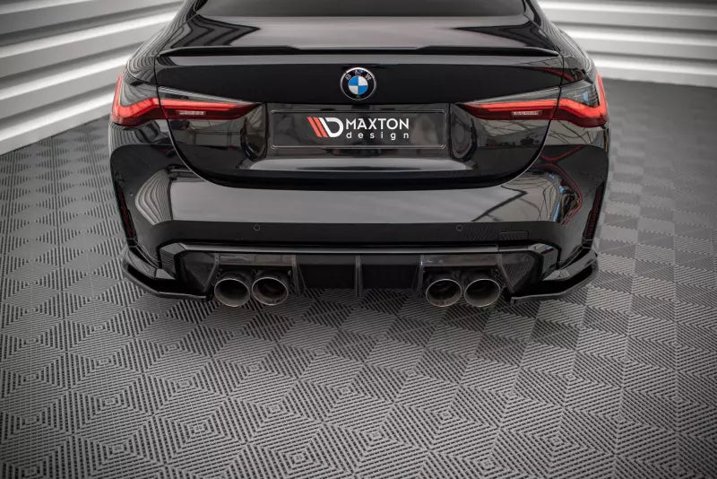 Maxton Design Diffusor Flaps für BMW M4 G82 Hochglanz schwarz – Ansicht 2