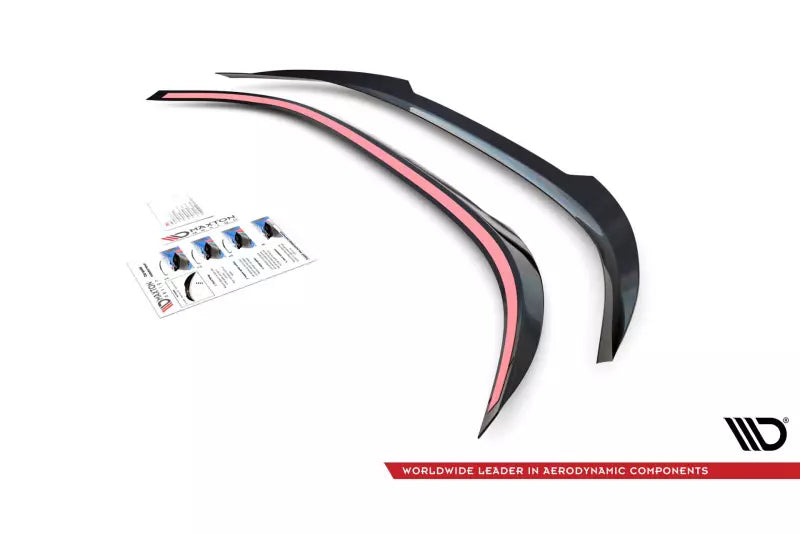 Maxton Design Heckspoiler Lippe für BMW 8 Gran Coupe M-Paket G16 Hochglanz schwarz – Ansicht 3