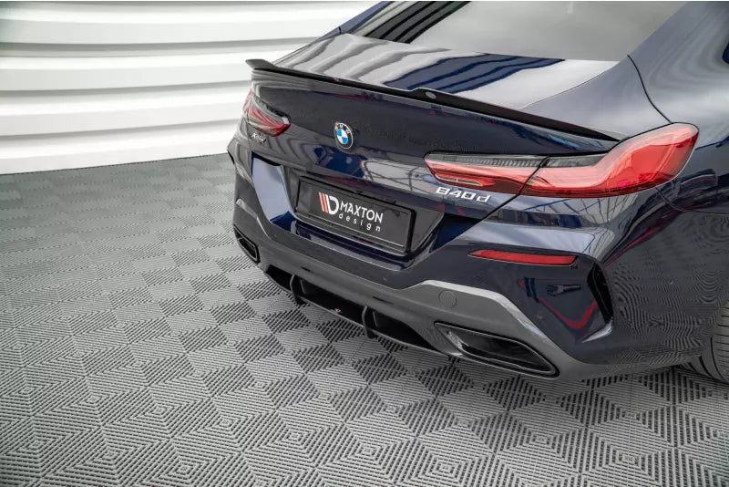 Maxton Design Street Pro Heckdiffusor für BMW 8 Gran Coupe M-Paket G16 Schwarz – Ansicht 2