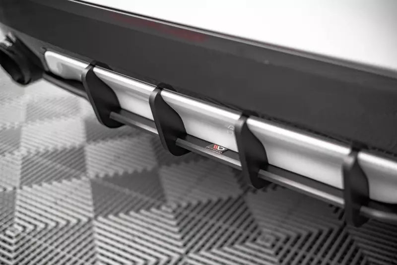 Maxton Design Street Pro Heckdiffusor für BMW X1 M-Paket F48 Schwarz – Ansicht 3