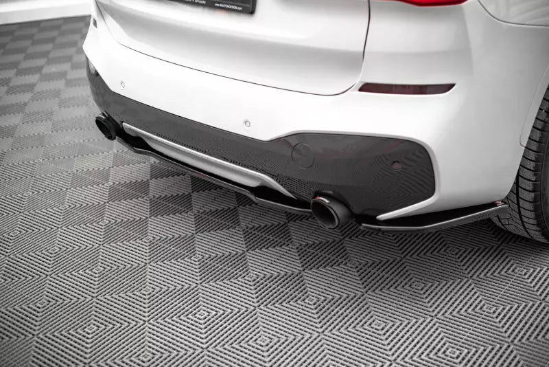 Maxton Design Heckdiffusor für BMW X1 M-Paket F48 Hochglanz schwarz – Ansicht 3