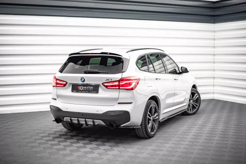 Maxton Design Seitenschweller (Paar) für BMW X1 M-Paket F48 Hochglanz schwarz – Ansicht 2