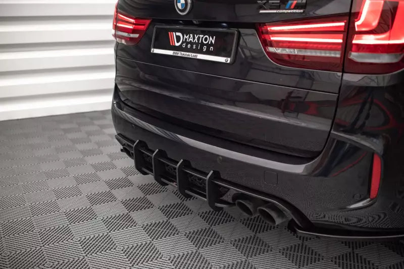Maxton Design Street Pro Heckdiffusor für BMW X5 M F15 Schwarz – Ansicht 1