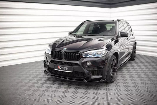 Maxton Design Frontlippe V.1 für BMW X5 M F85 Hochglanz schwarz – Ansicht 1