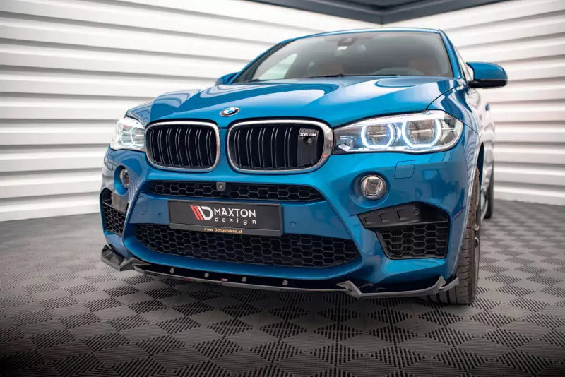 Maxton Design Frontlippe V.1 für BMW X5 M F85 Hochglanz schwarz – Ansicht 3
