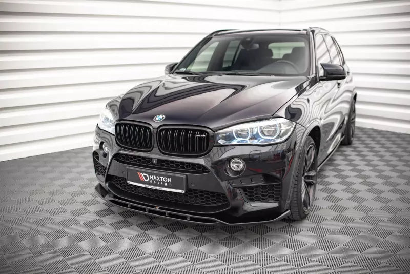 Maxton Design Frontlippe V.2 für BMW X5 M F85 Hochglanz schwarz – Ansicht 1