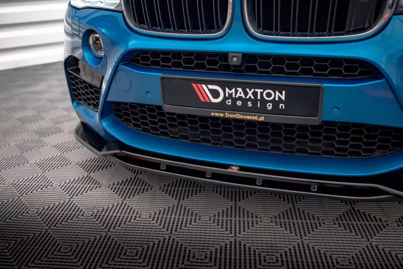 Maxton Design Frontlippe V.2 für BMW X5 M F85 Hochglanz schwarz – Ansicht 3