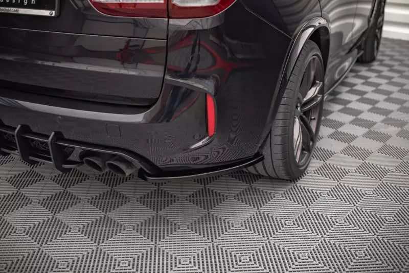 Maxton Design Diffusor Flaps für BMW X5 M F85 Hochglanz schwarz – Ansicht 1