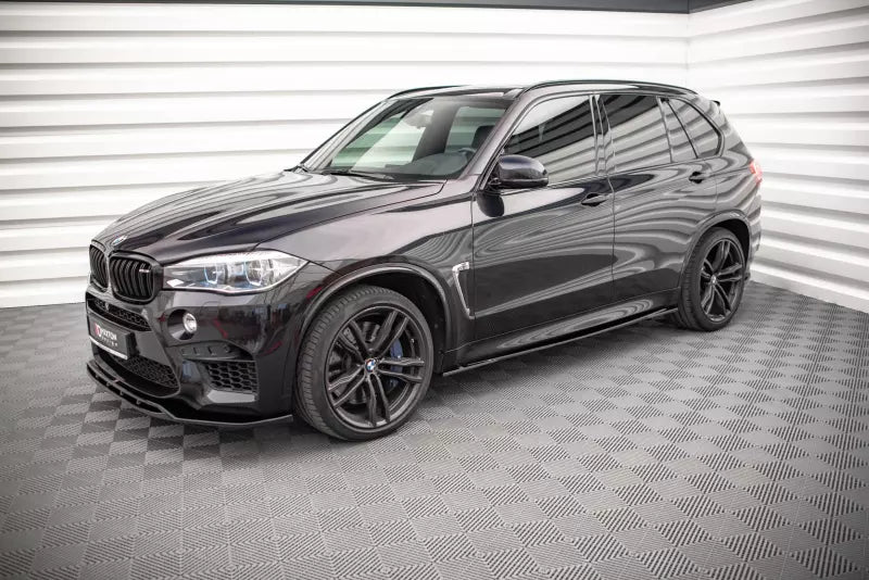 Maxton Design Seitenschweller (Paar) für BMW X5 M F85 Hochglanz schwarz – Ansicht 2