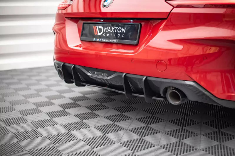 Maxton Design Street Pro Heckdiffusor für BMW Z4 M-Pack G29 2018- Schwarz – Ansicht 1
