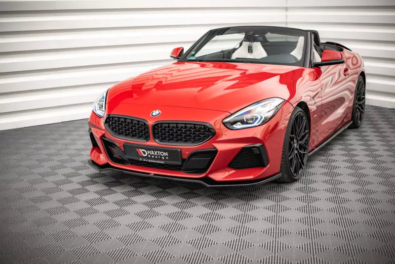 Maxton Design Frontlippe V.2 für BMW Z4 M-Paket G29 Hochglanz schwarz – Ansicht 1