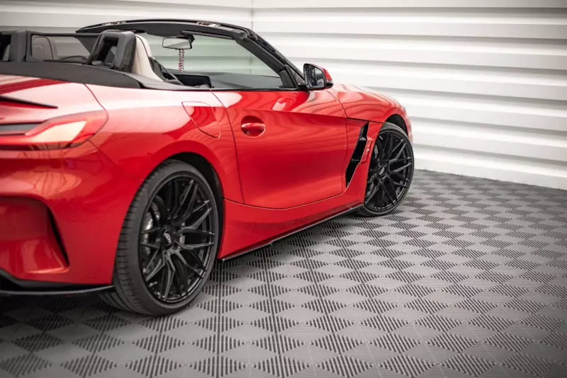 Maxton Design Seitenschweller (Paar) für BMW Z4 M-Paket G29 Hochglanz schwarz – Ansicht 2