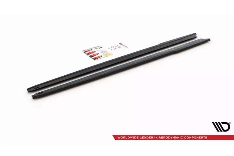 Maxton Design Seitenschweller (Paar) für BMW Z4 M-Paket G29 Hochglanz schwarz – Ansicht 3