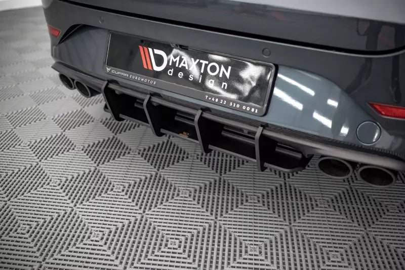 Maxton Design Street Pro Heckdiffusor für Cupra Leon Schwarz – Ansicht 2