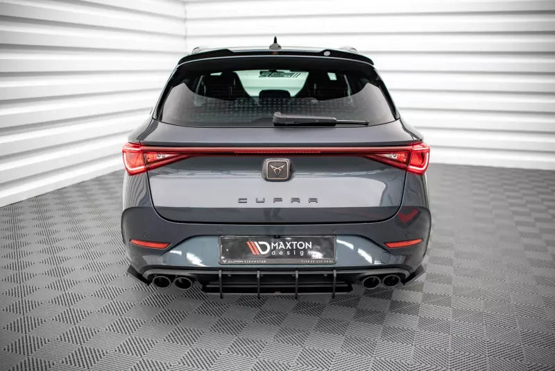Maxton Design Street Pro Diffusor Flaps für Cupra Leon ST matt schwarz – Ansicht 2