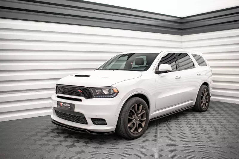 Maxton Design Frontlippe V.1 für Dodge Durango RT Mk3 Hochglanz schwarz – Ansicht 1