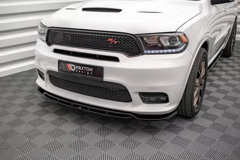 Maxton Design Frontlippe V.1 für Dodge Durango RT Mk3 Hochglanz schwarz – Ansicht 2