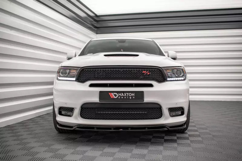 Maxton Design Frontlippe V.1 für Dodge Durango RT Mk3 Hochglanz schwarz – Ansicht 3