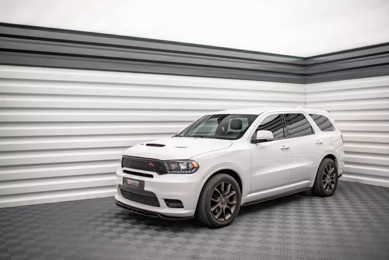 Maxton Design Seitenschweller (Paar) für Dodge Durango RT Mk3 Hochglanz schwarz – Ansicht 3