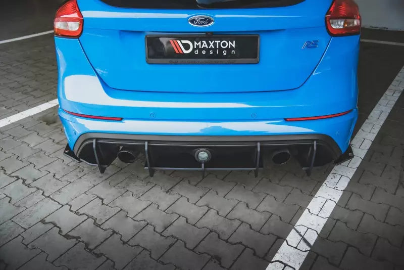 Maxton Design Street Pro Heckdiffusor für Ford Focus RS Mk3 Schwarz – Ansicht 1