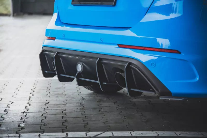 Maxton Design Street Pro Heckdiffusor für Ford Focus RS Mk3 Schwarz – Ansicht 2