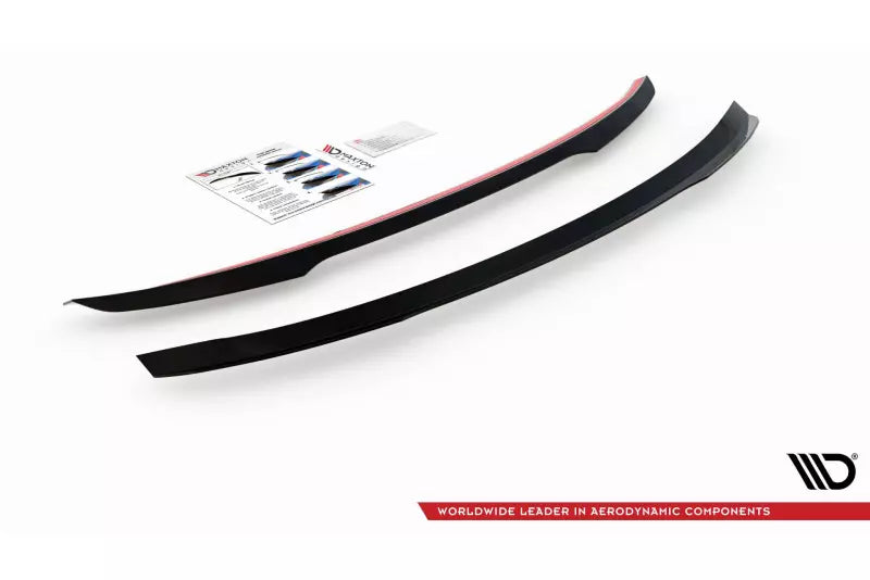 Maxton Design Heckspoiler Lippe für Ford Mondeo Mk5 Hochglanz schwarz – Ansicht 3