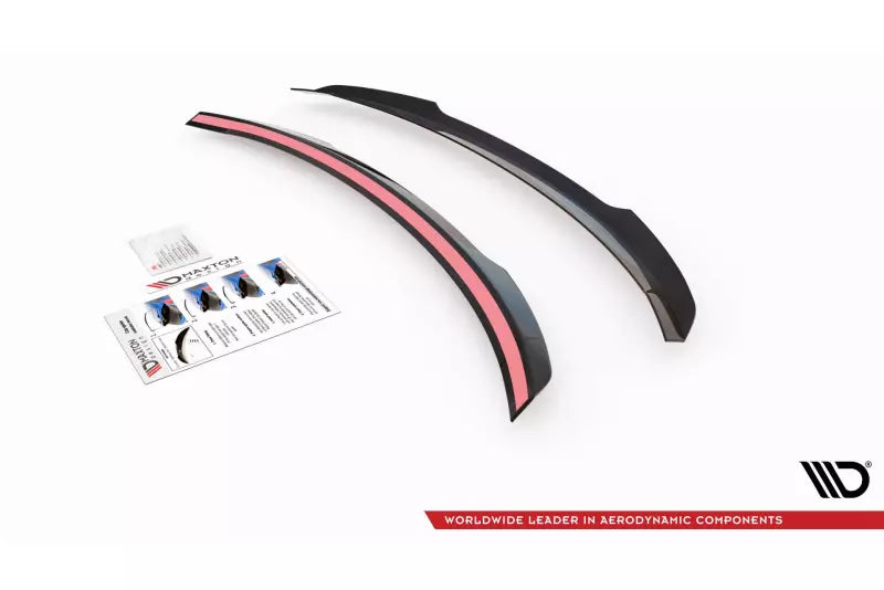 Maxton Design Heckspoiler Lippe für Ford Mondeo Mk5 Hochglanz schwarz – Ansicht 4
