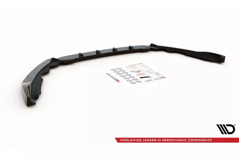 Maxton Design Frontlippe für Ford Mondeo Mk5 Hochglanz schwarz – Ansicht 4