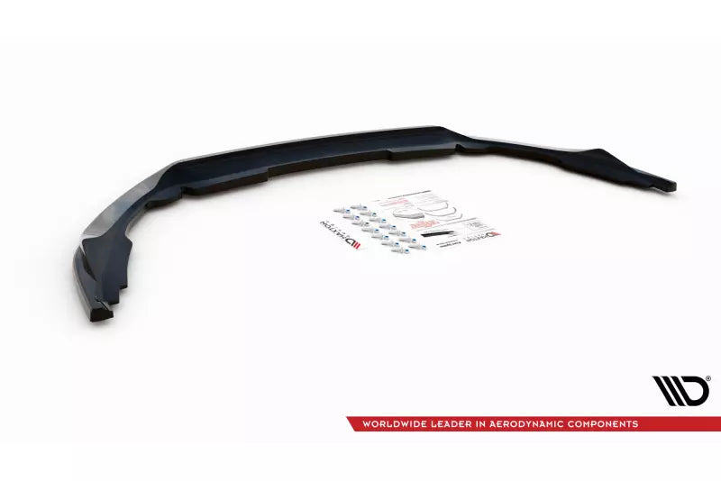 Maxton Design Frontlippe V.1 für Ford Mondeo ST-Line Mk5 Facelift Hochglanz schwarz – Ansicht 4
