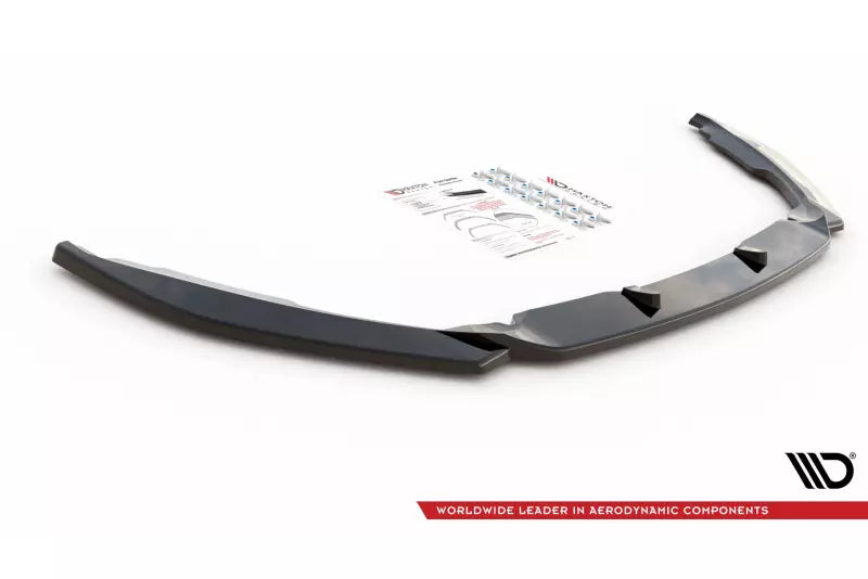 Maxton Design Frontlippe V.2 für Ford Mondeo ST-Line Mk5 Facelift Hochglanz schwarz – Ansicht 3