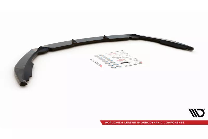 Maxton Design Frontlippe V.2 für Ford Mondeo ST-Line Mk5 Facelift Hochglanz schwarz – Ansicht 4