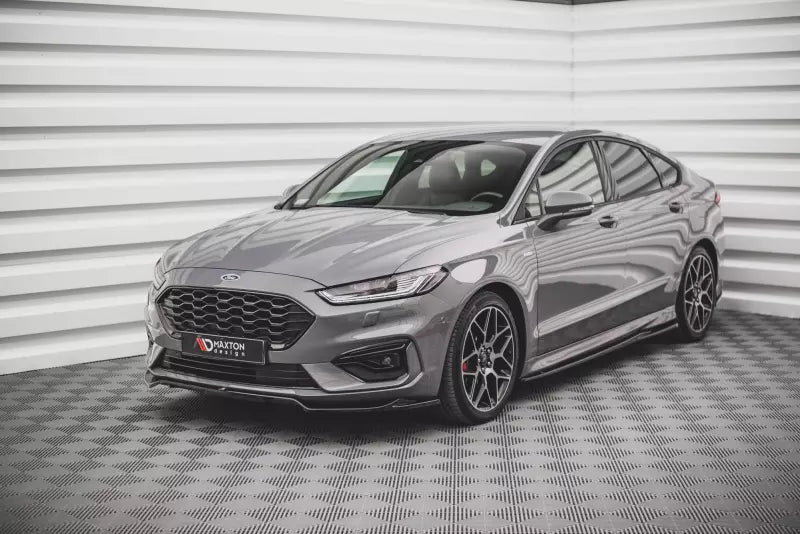 Maxton Design Seitenschweller (Paar) für Ford Mondeo ST-Line Mk5 Facelift Hochglanz schwarz – Ansicht 2
