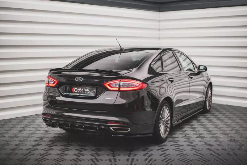 Maxton Design Diffusor Flaps für Ford Mondeo Mk5 Hochglanz schwarz – Ansicht 2