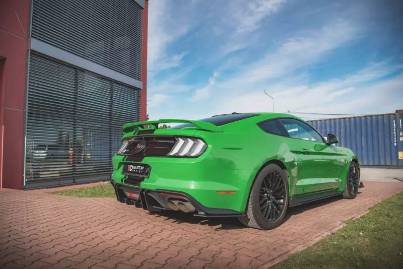Maxton Design Street Pro Heckdiffusor für Ford Mustang GT Mk6 Facelift Schwarz – Ansicht 2