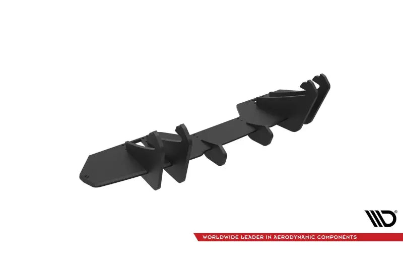Maxton Design Street Pro Heckdiffusor für Ford Mustang GT Mk6 Facelift Schwarz – Ansicht 4