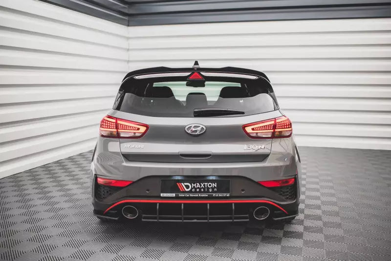 Maxton Design Street Pro Diffusor Flaps für Hyundai I30 N Hatchback Mk3 Facelift matt schwarz – Ansicht 3