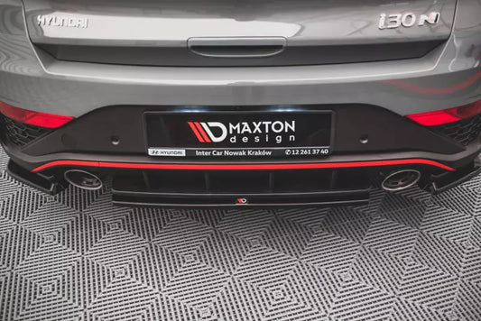 Maxton Design Heckdiffusor für Hyundai I30 N Hatchback Mk3 Facelift Hochglanz schwarz – Ansicht 1