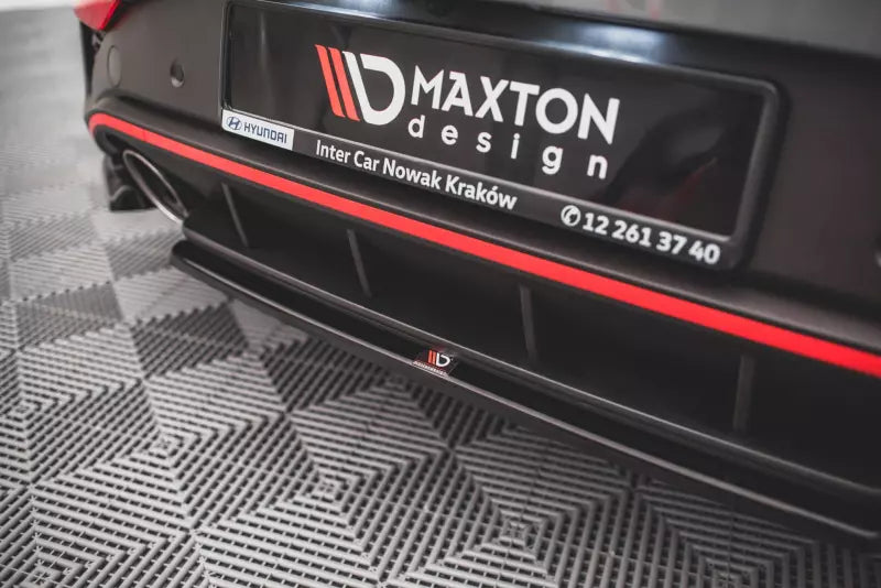 Maxton Design Heckdiffusor für Hyundai I30 N Hatchback Mk3 Facelift Hochglanz schwarz – Ansicht 3