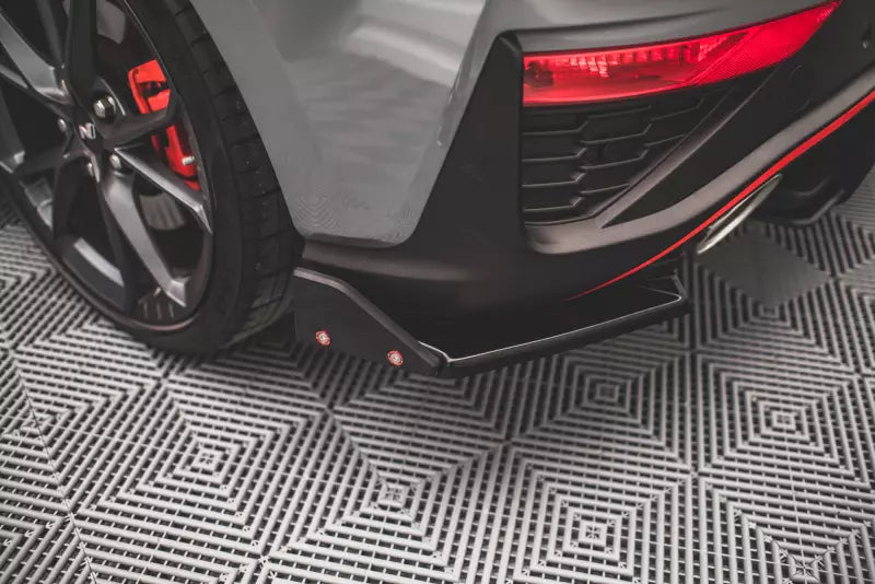 Maxton Design Diffusor Flaps V.1 für Hyundai I30 N Hatchback Mk3 Facelift Hochglanz schwarz – Ansicht 1