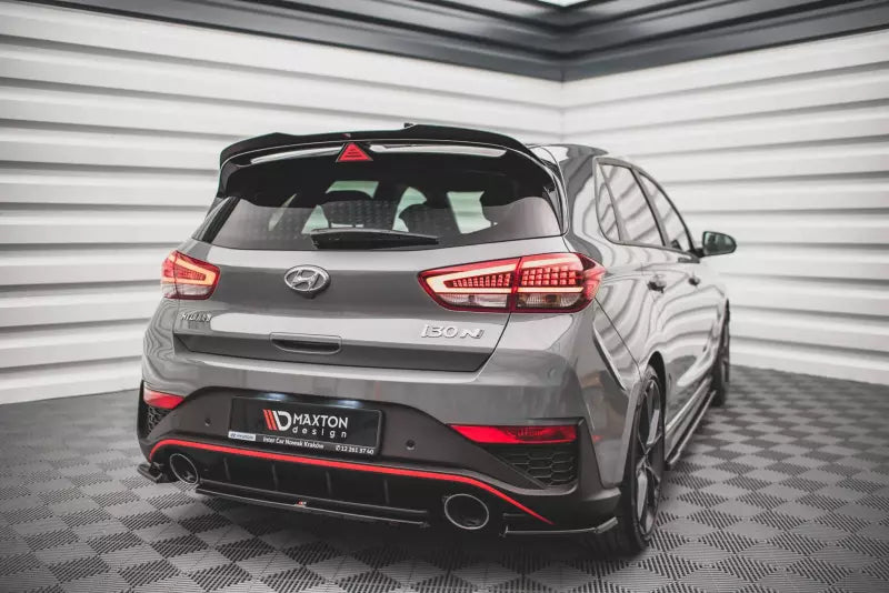 Maxton Design Diffusor Flaps V.2 für Hyundai I30 N Hatchback Mk3 Facelift Hochglanz schwarz – Ansicht 3