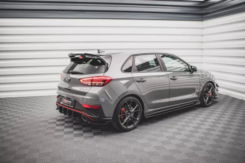 Maxton Design Diffusor Flaps V.3 für Hyundai I30 N Hatchback Mk3 Facelift Hochglanz schwarz – Ansicht 3