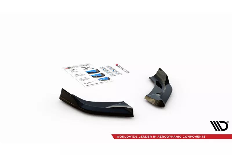 Maxton Design Diffusor Flaps V.3 für Hyundai I30 N Hatchback Mk3 Facelift Hochglanz schwarz – Ansicht 4